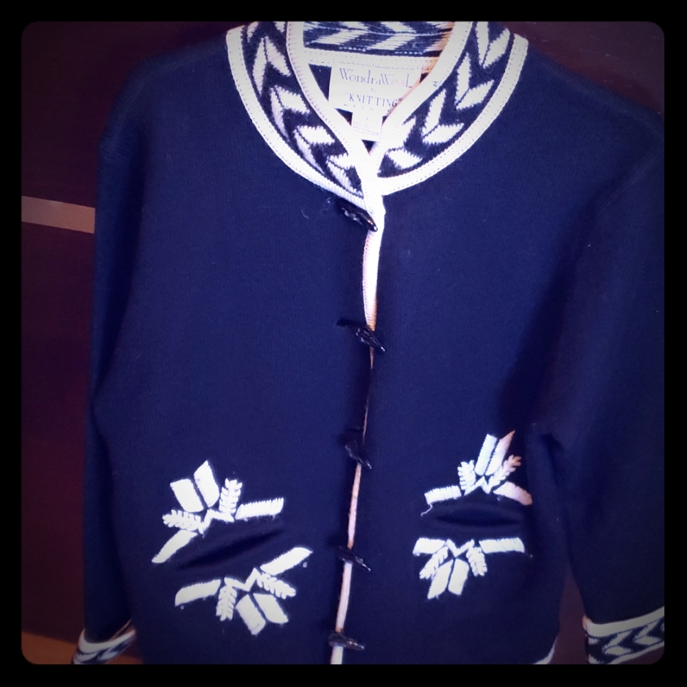Knitted  jacket